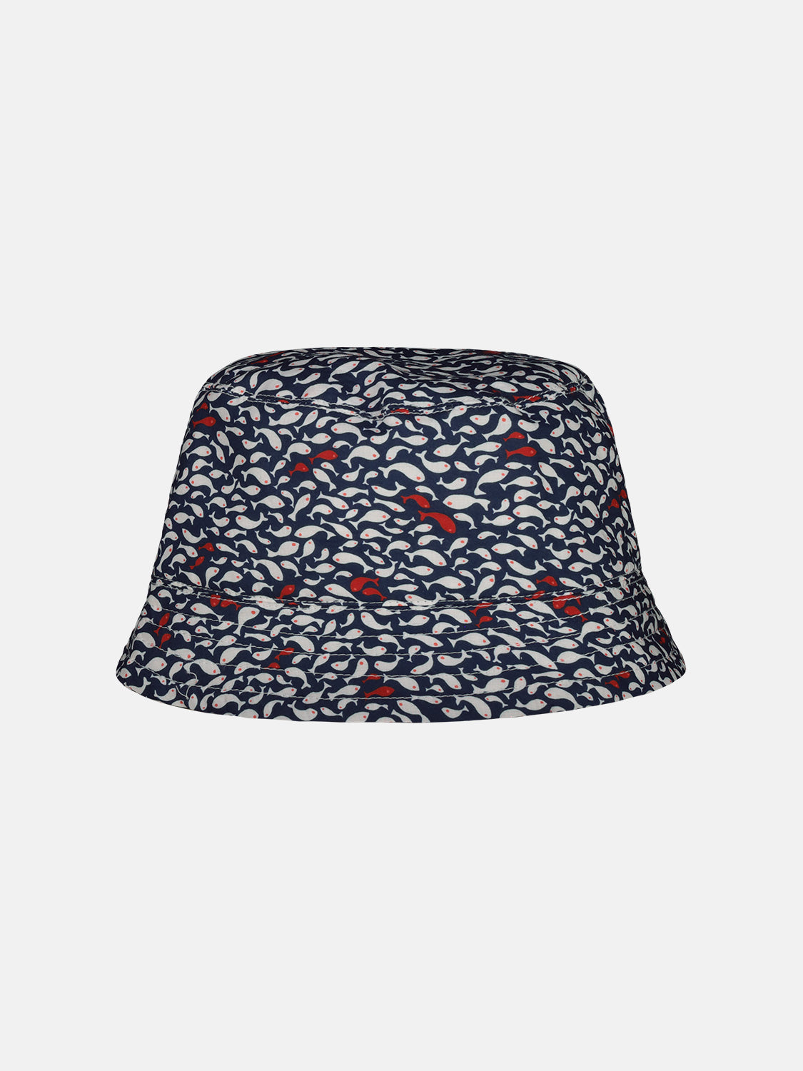 Cappello Pescatora Liberty Pesciolini Bianchi