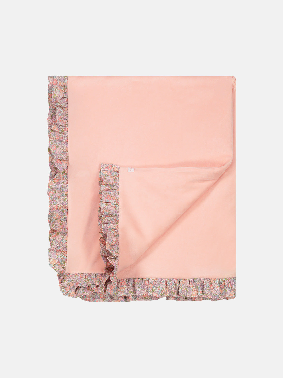 Copertina Rouche Neonata Ciniglia Rosa New