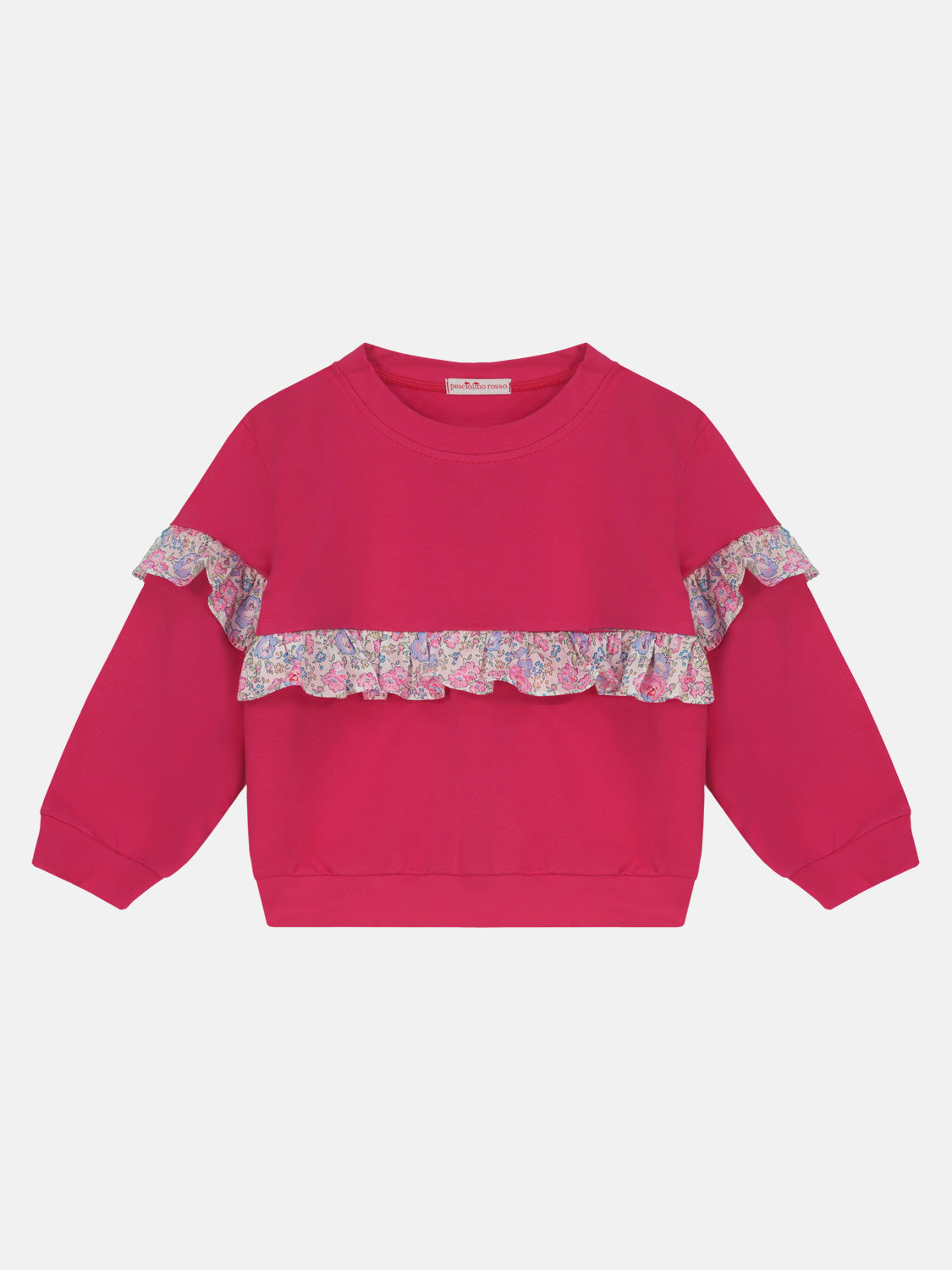 Felpa Rouche Fuxia New