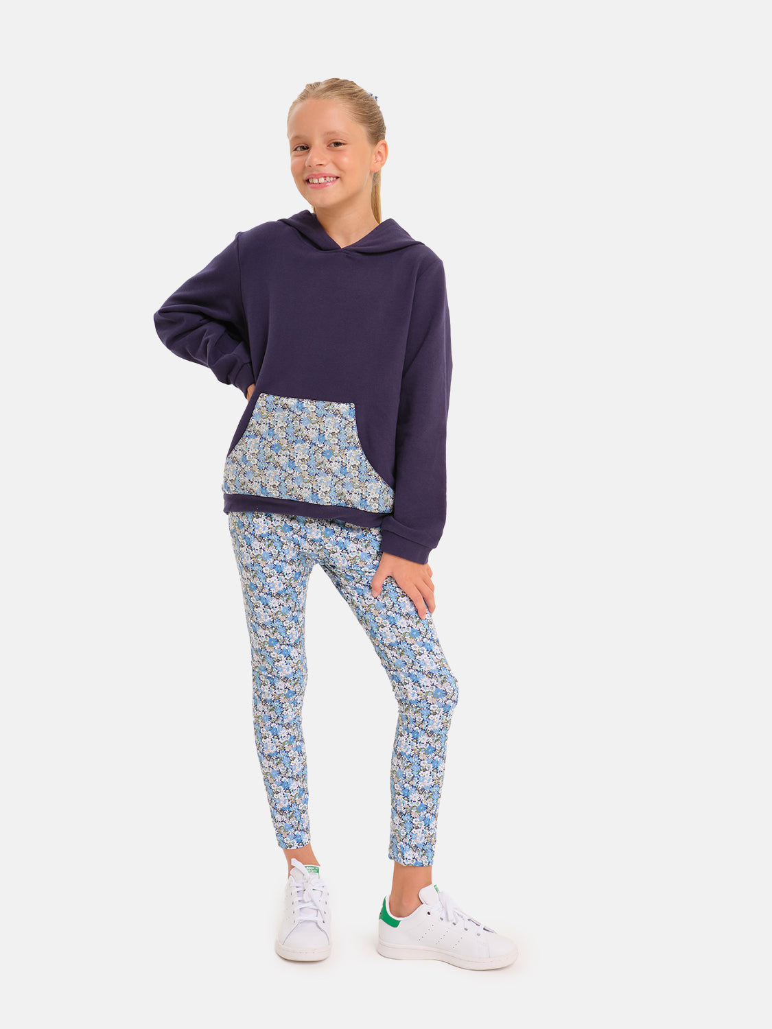 Liberty Libby Blue leggings