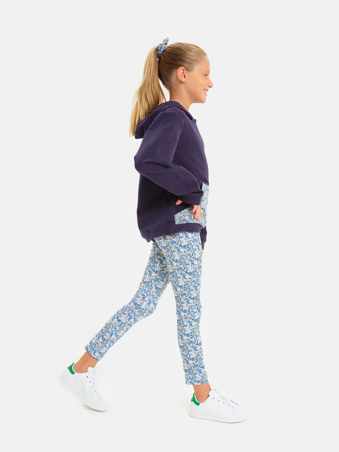 Liberty Libby Blue leggings