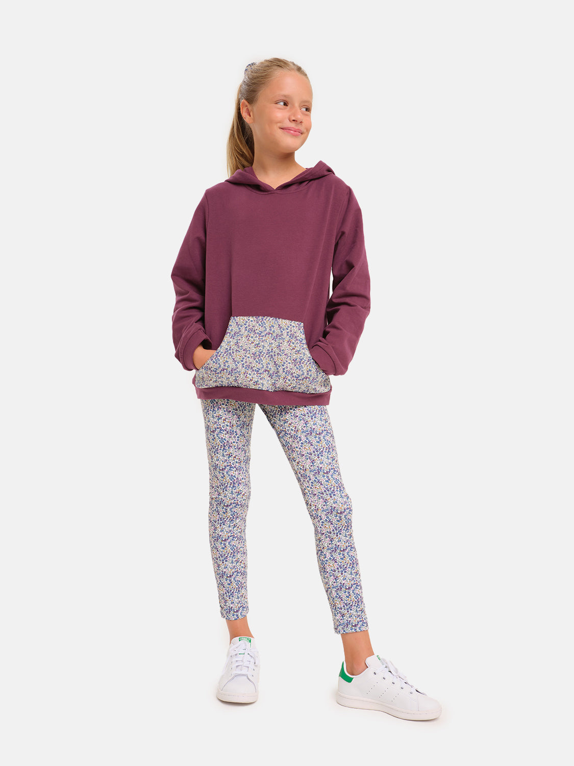 Liberty Wiltshire Purple Leggings