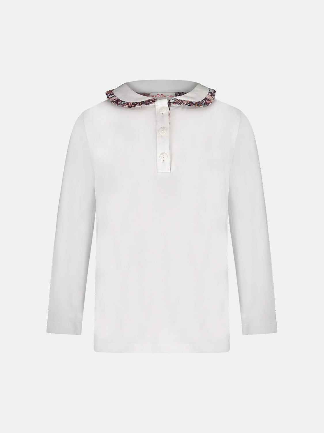 Polo M/Long Collar Bordeaux