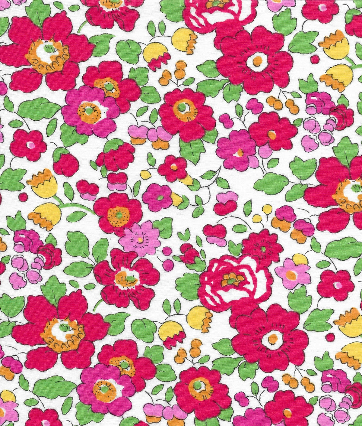 Polo Collar Liberty Betsy Red