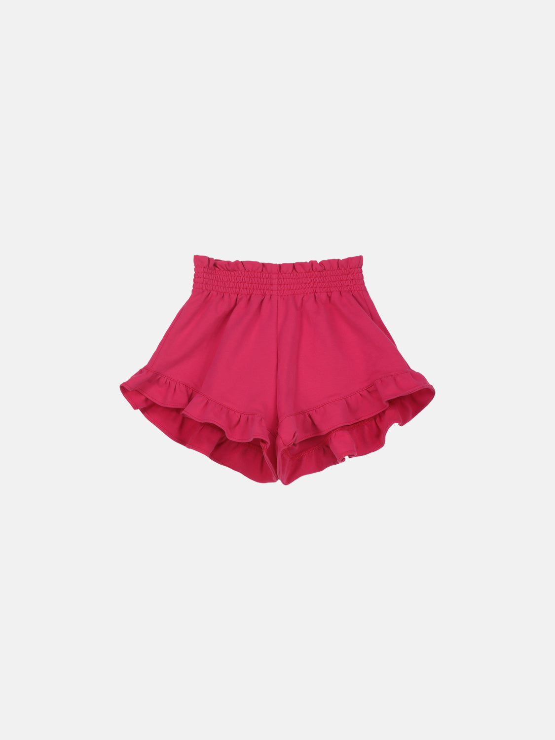Shorts Farfalla Felpa Fuxia New