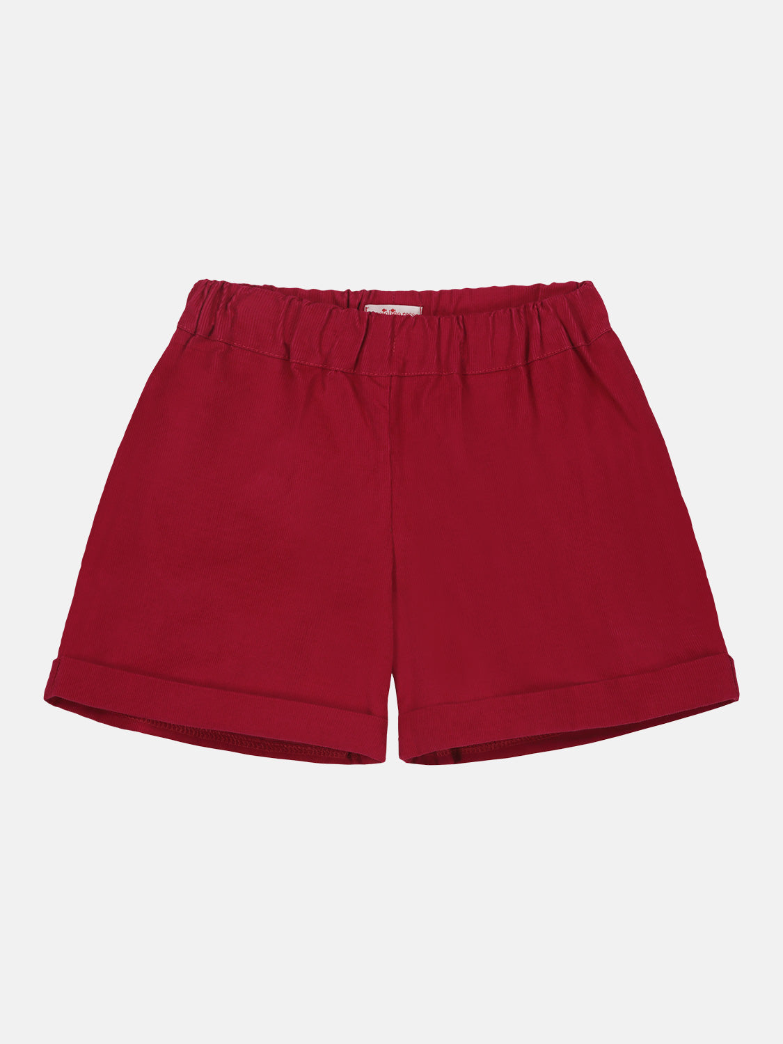 Shorts Velluto Lampone