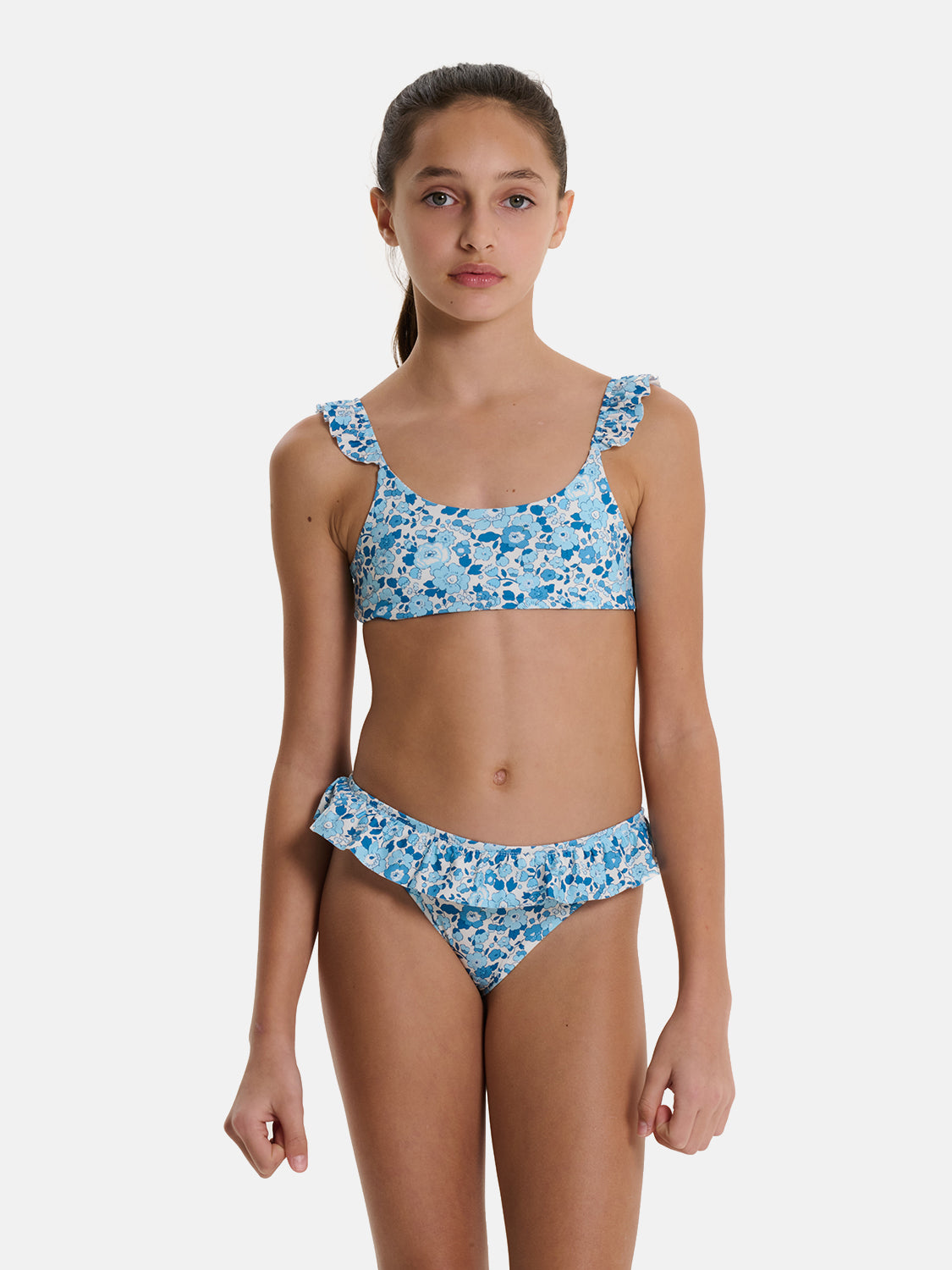 Bikini Bambina Top Rouches Slip Balza Liberty Betsy Celeste