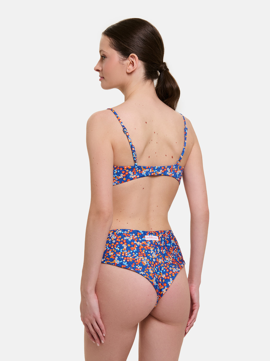 Bikini Nodo Donna Slip V.Alta Lycra Liberty Wiltshire Royal