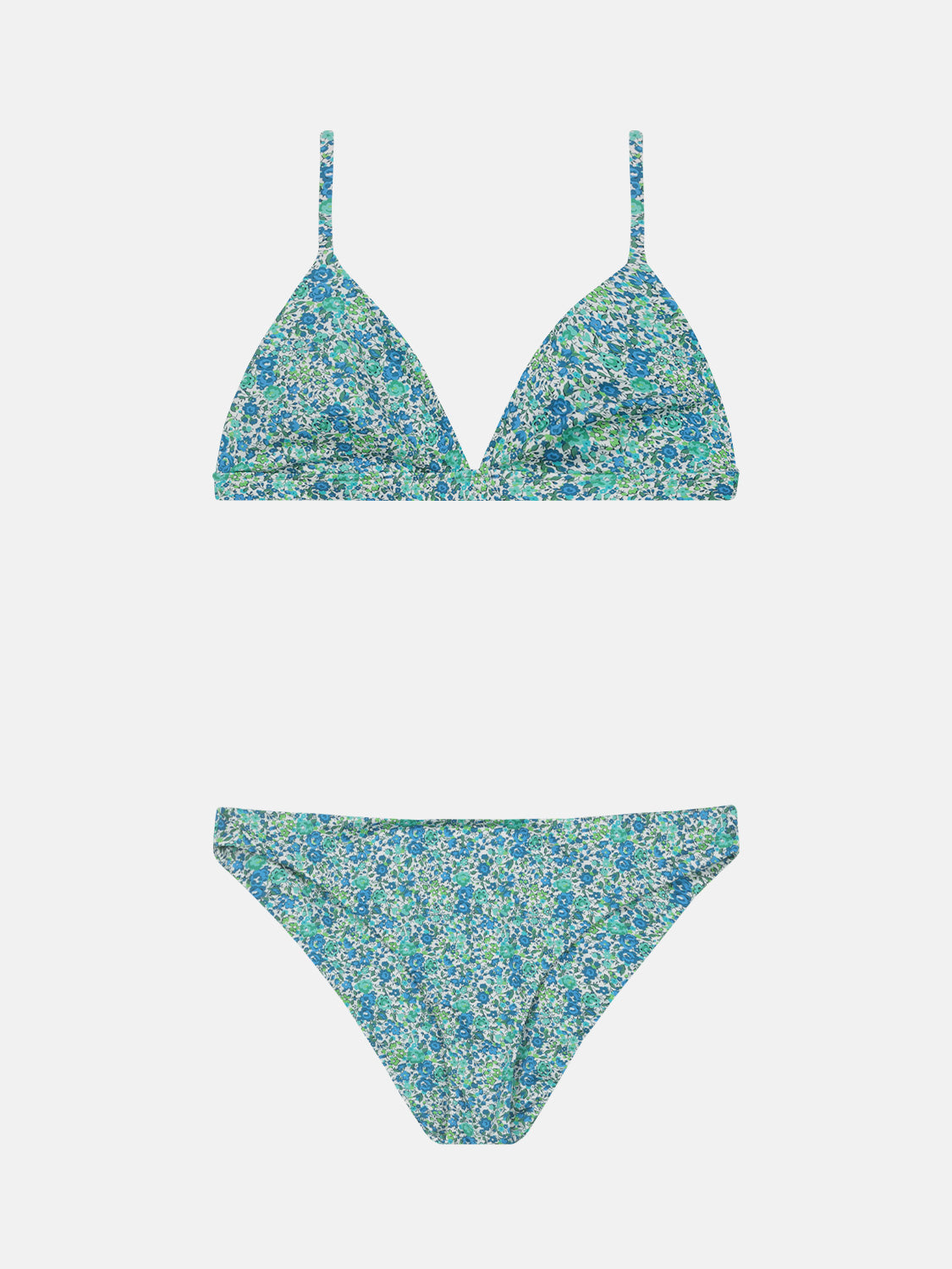 Top Bikini Classico A Triangolo - Reggiseno Costume Donna, Morbido E Removibile - Foto 6