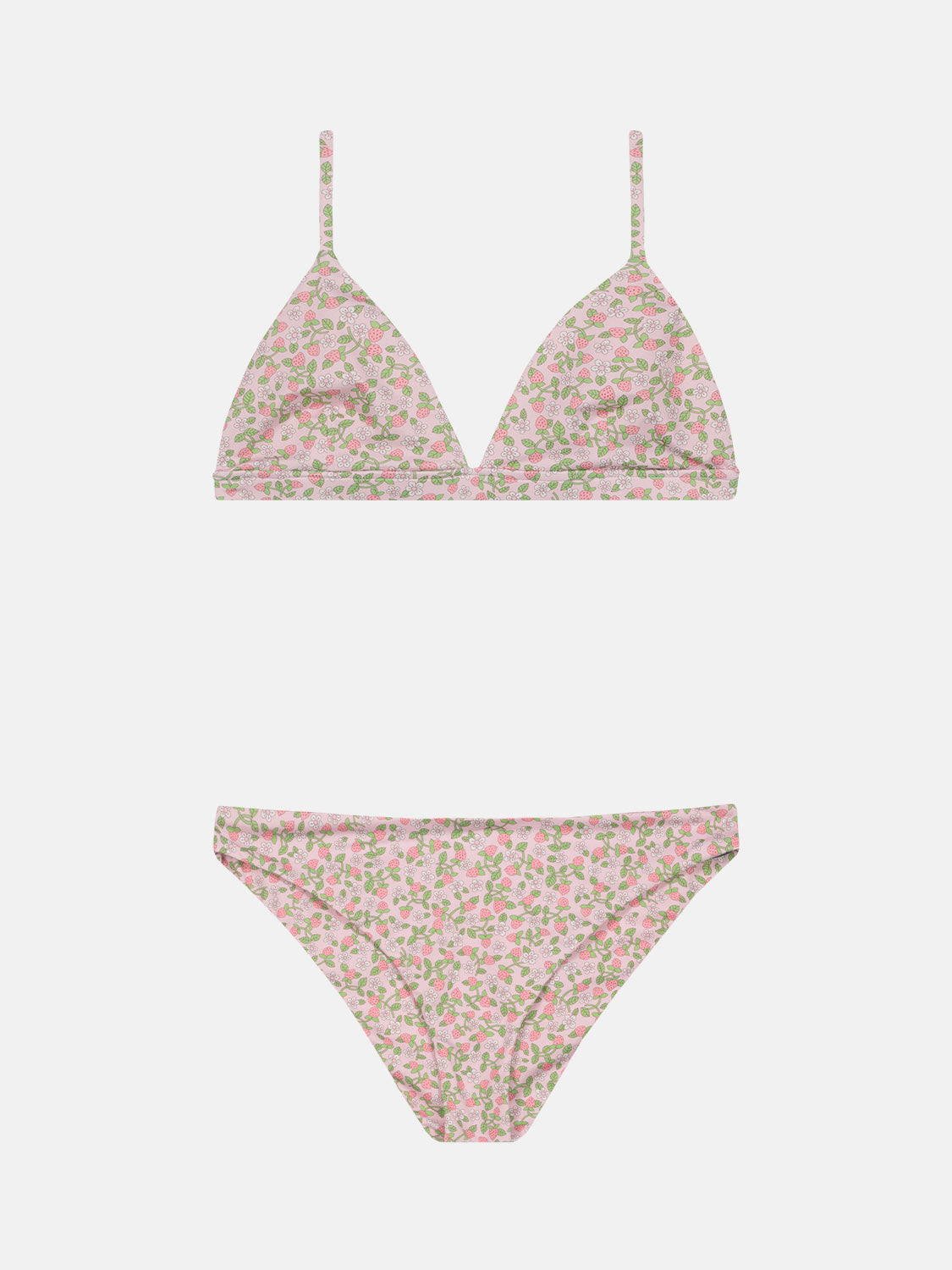 Bikini Donna Triangolo Fisso Slip Classico Lycra Liberty New Fragoline