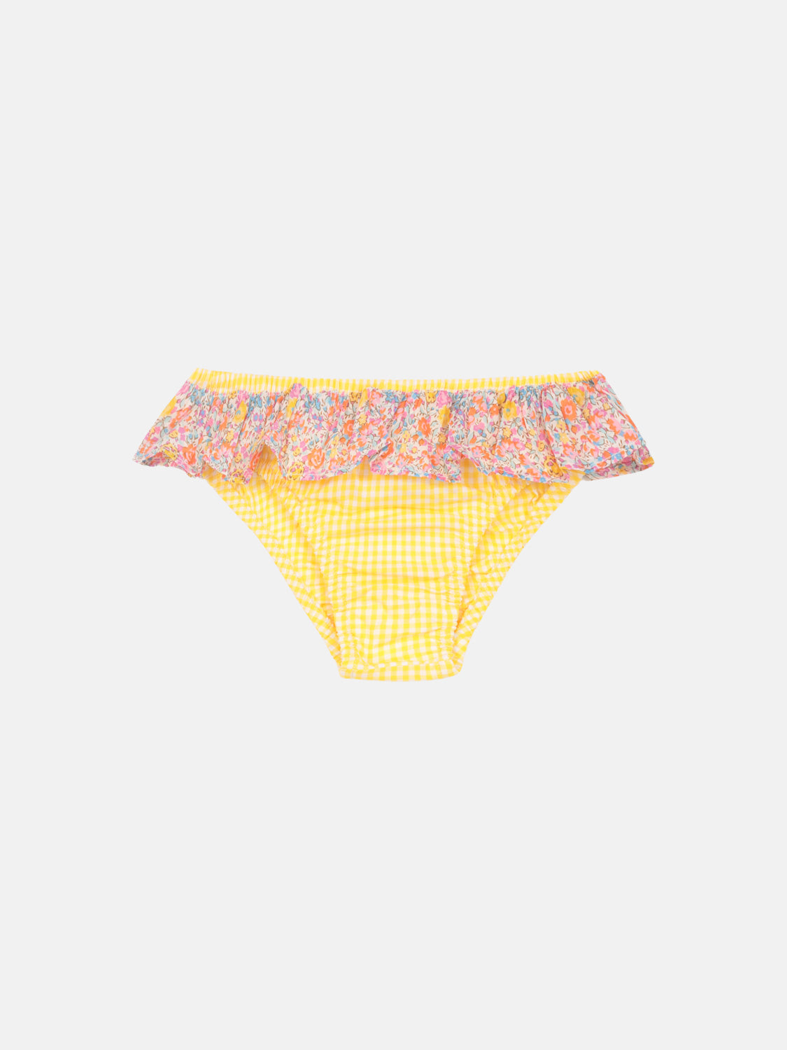Costume Balza Patchwork Liberty Emma Giallo