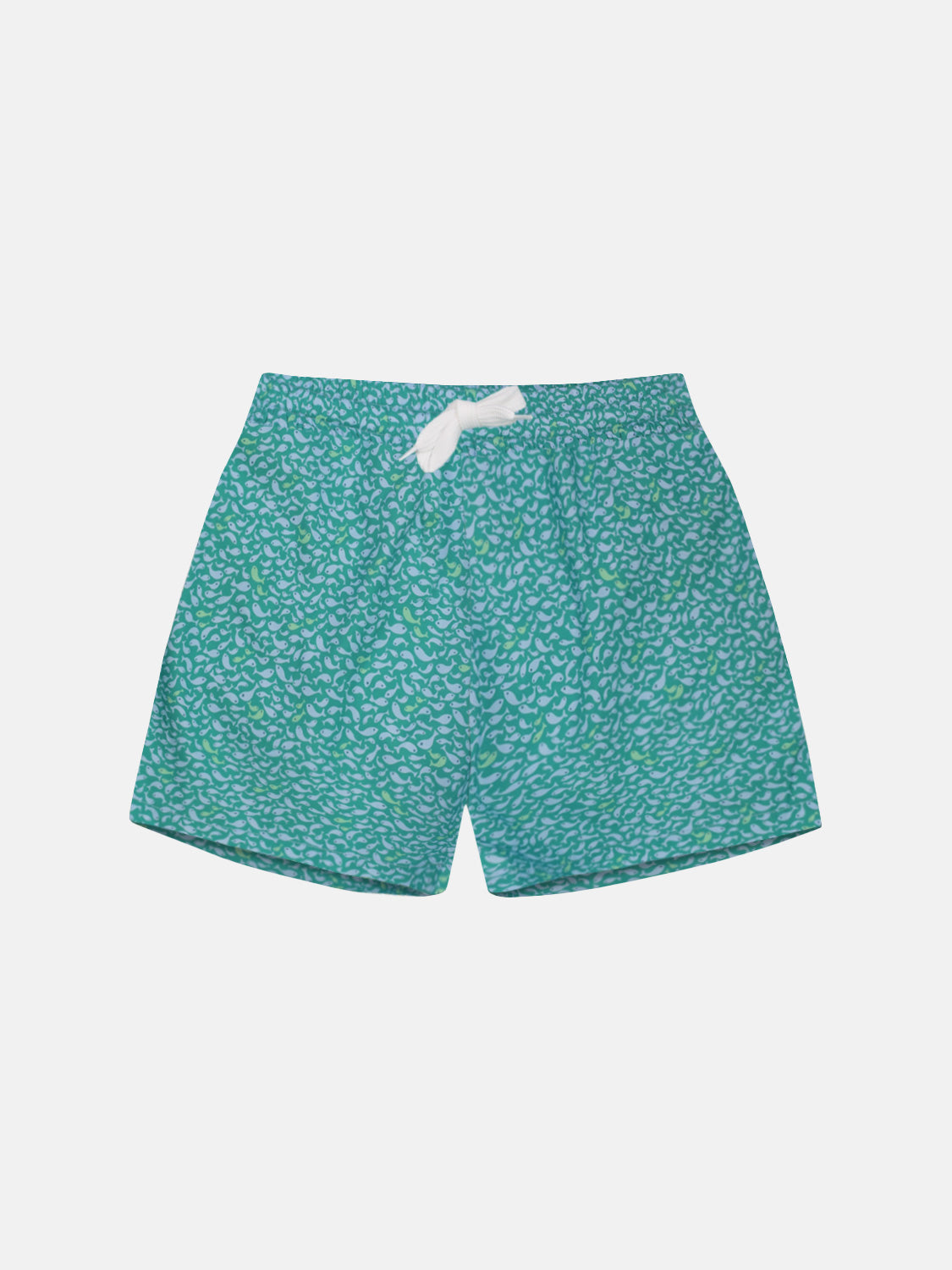 Costume Bambino Tessuto Tecnico a pantaloncino Pesciolini Menta