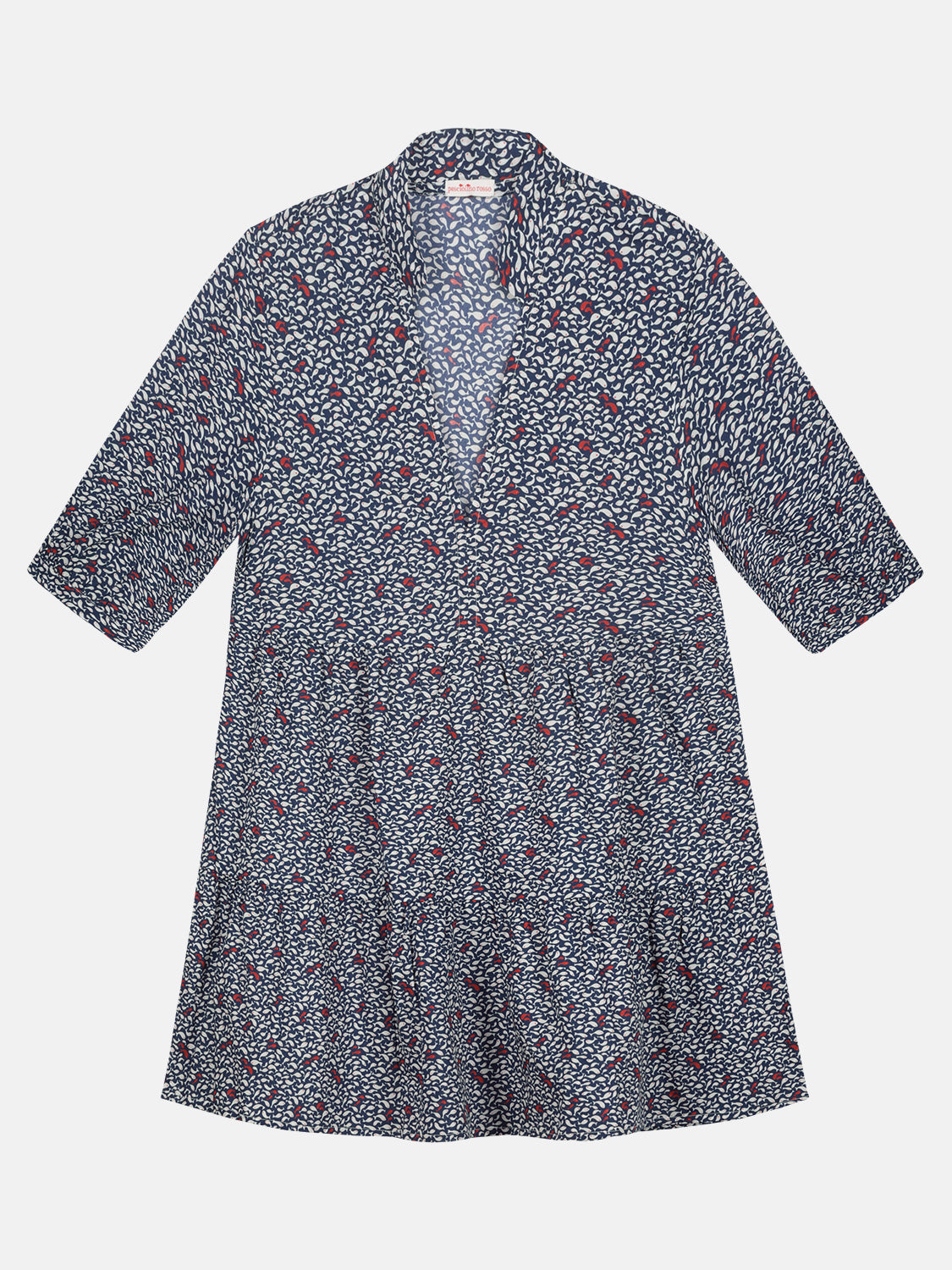 Abito Donna collo V Liberty Pesciolini Bianchi