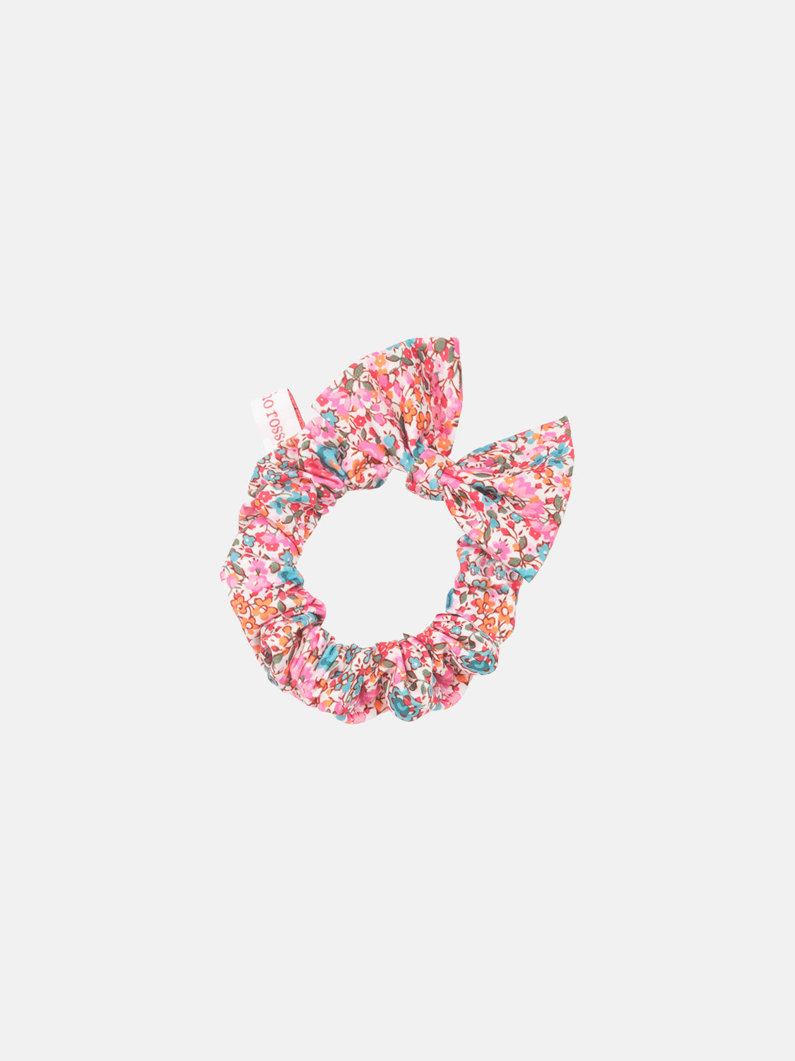 Elastico Fiocco Liberty Emma Fuxia Petrolio