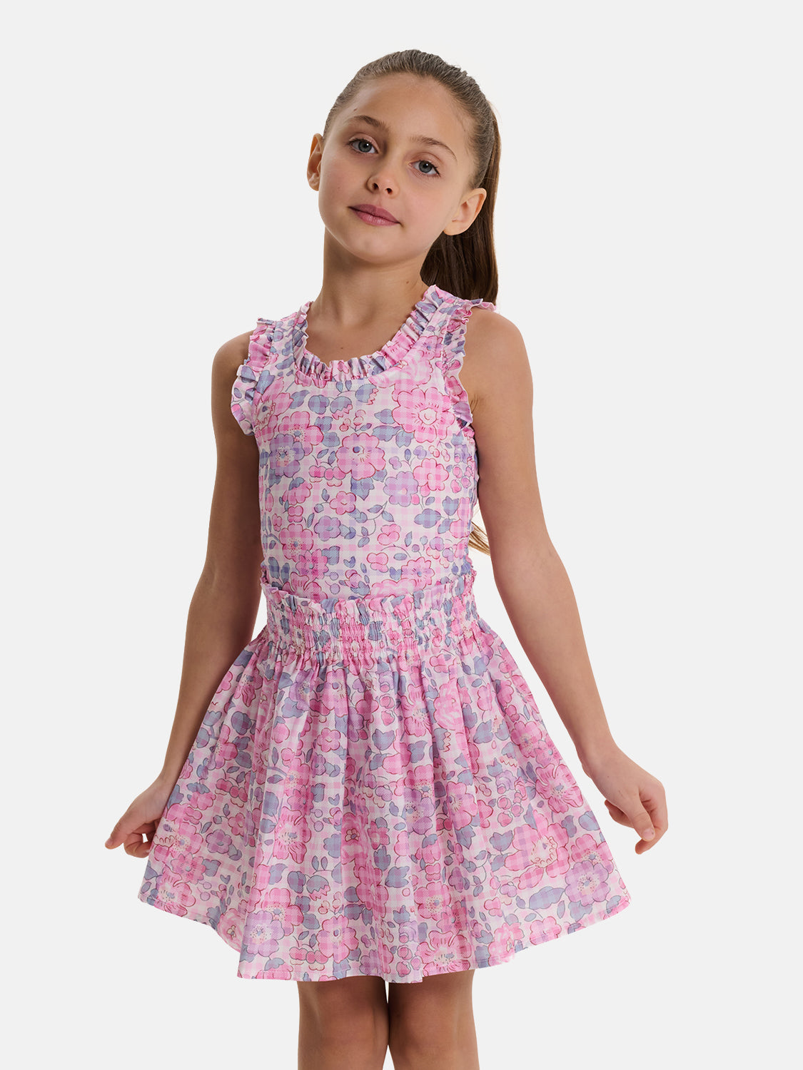 Gonnellina Bambina Liberty Betsy Vichy