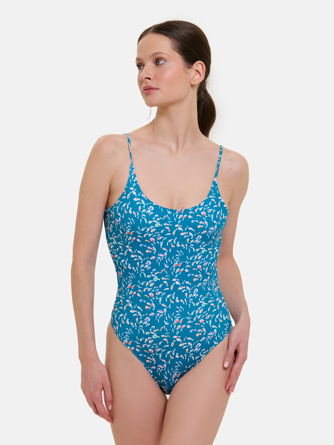 Intero Classico Donna Lycra Liberty Pesciolini Ottanio