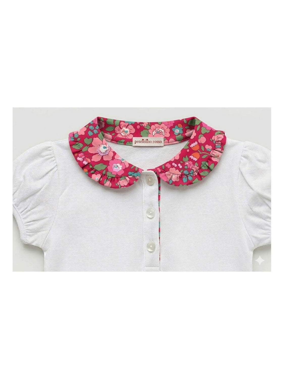 Polo Bambina Betsy Lampone