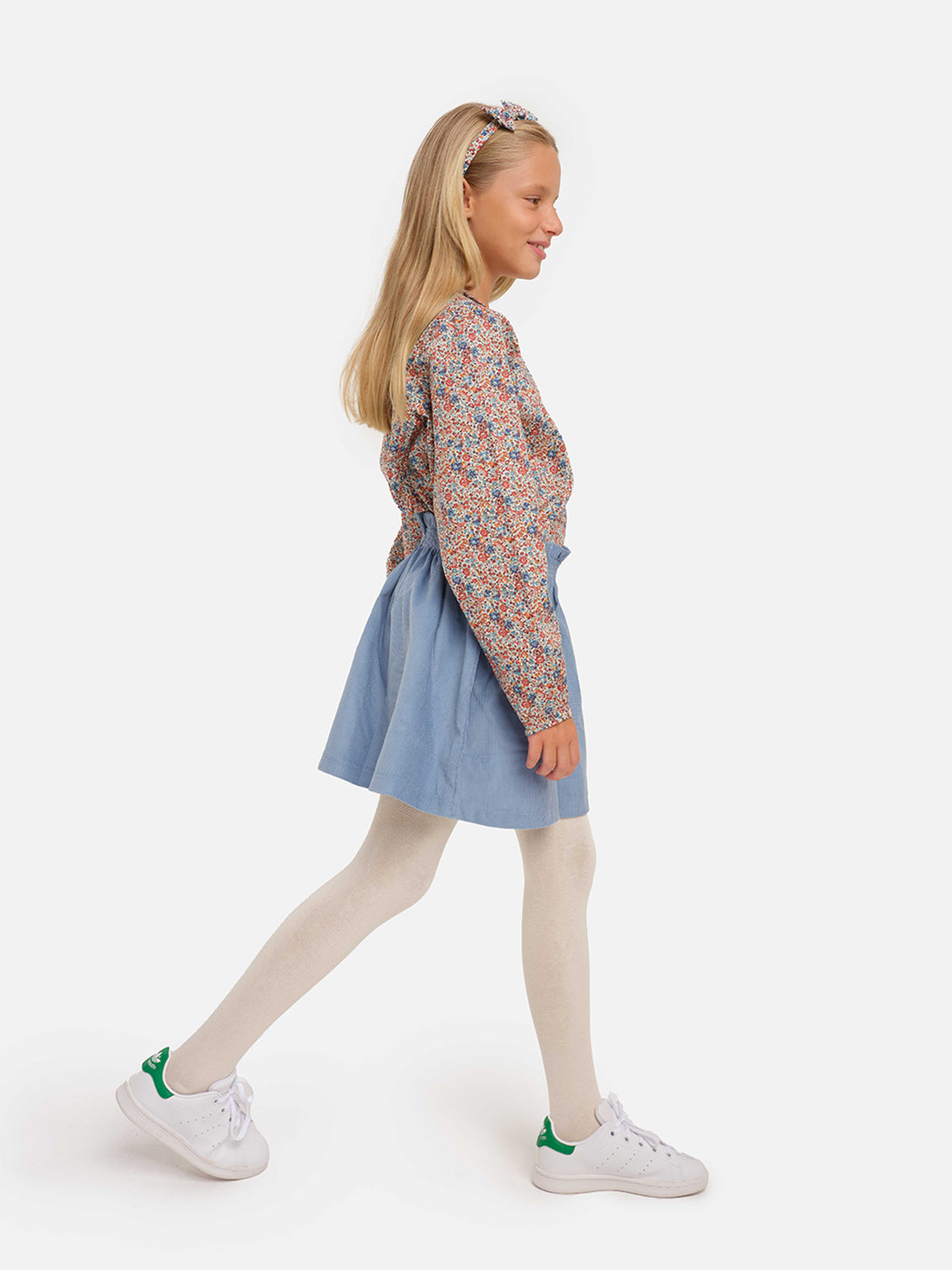 Blouse W/rouche Liberty Emma Brown