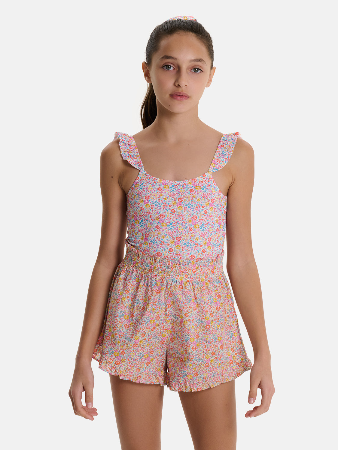 Shorts Farfalla Liberty Emma Giallo