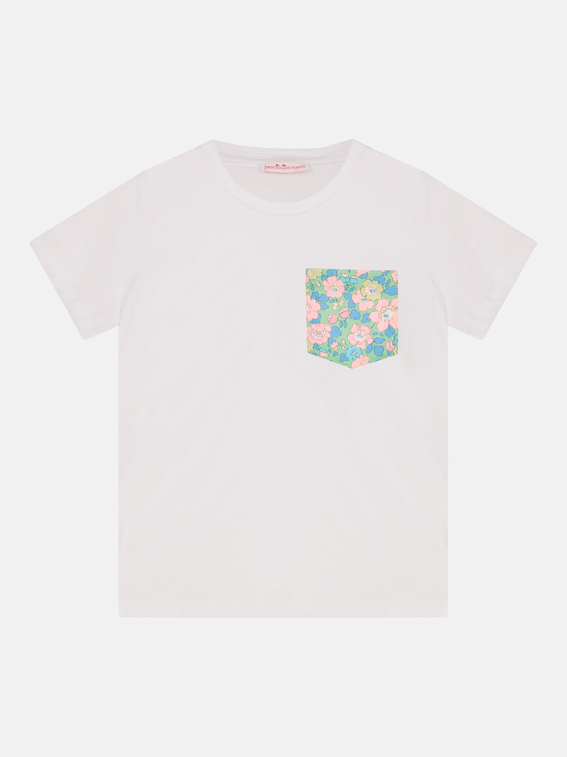 T-Shirt Bambino Betsy Verde Rosa