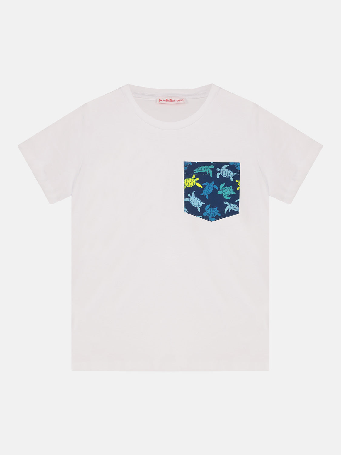 T-Shirt Bambino Tartarughe Mix Blu