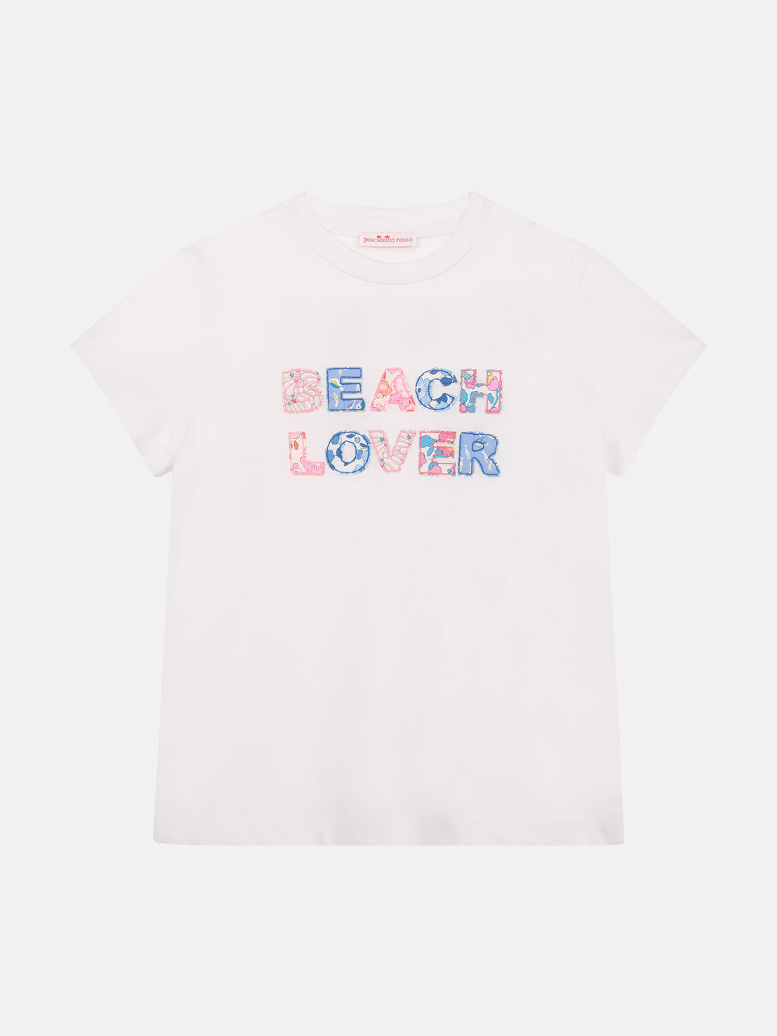 T-shirt Bambina ricamo Beach Lovers