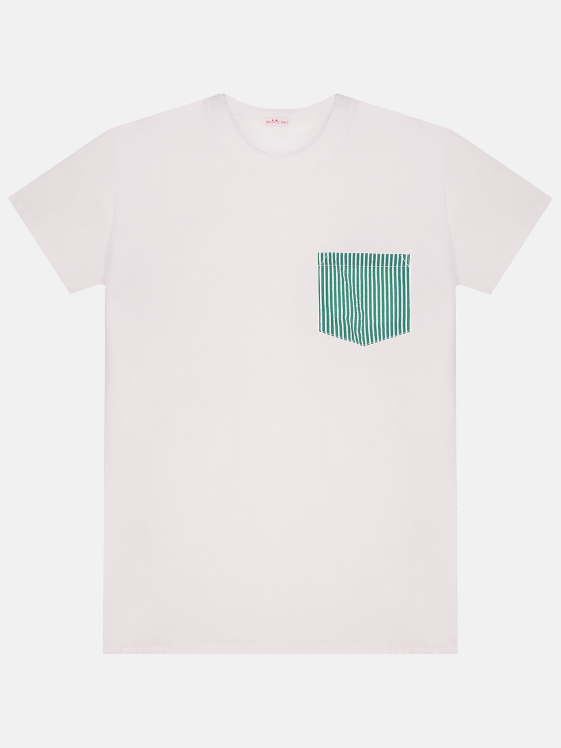 T-Shirt Uomo Seersucker Verde