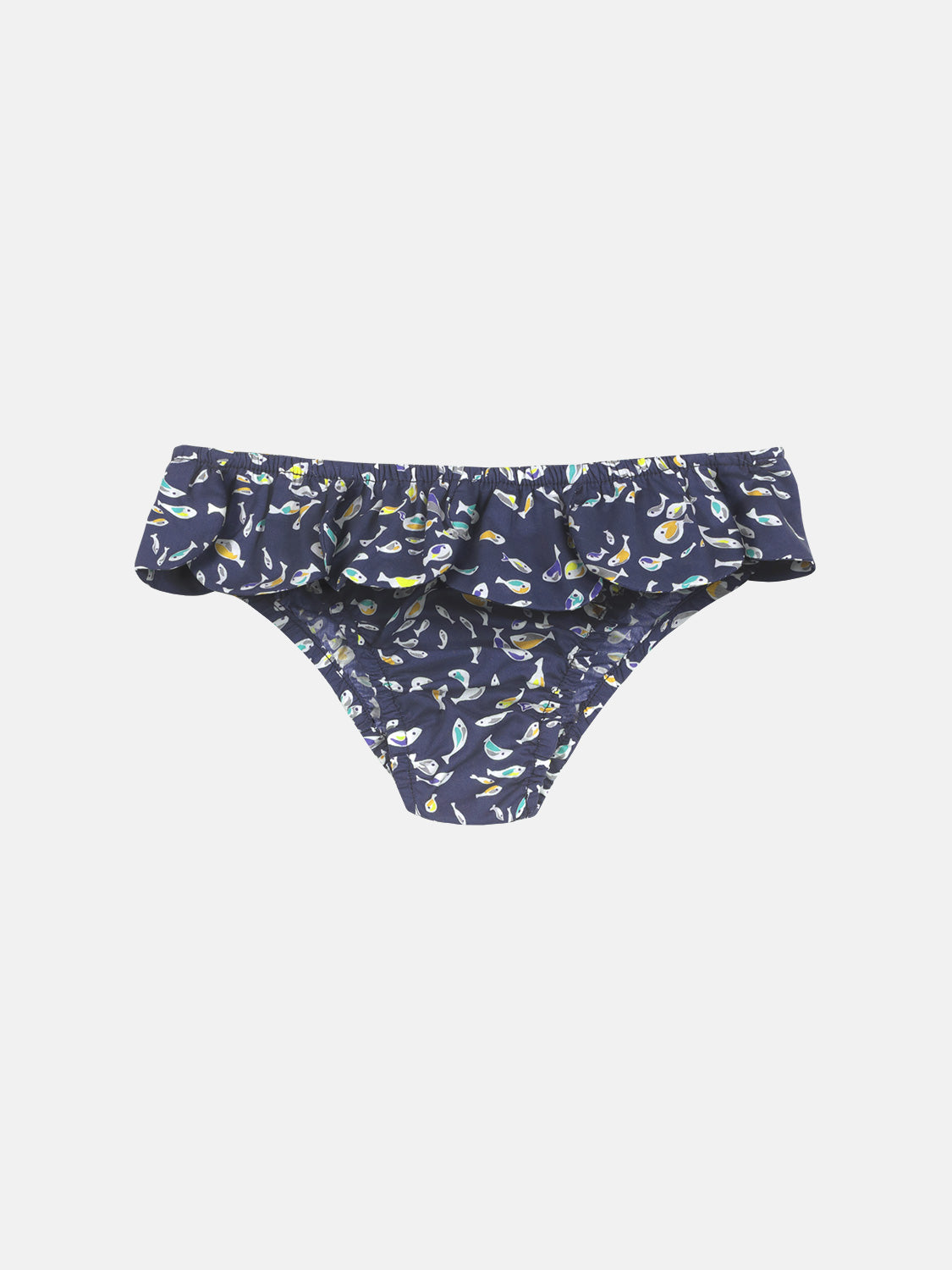 Costume Petali Liberty Pesciolini Blu