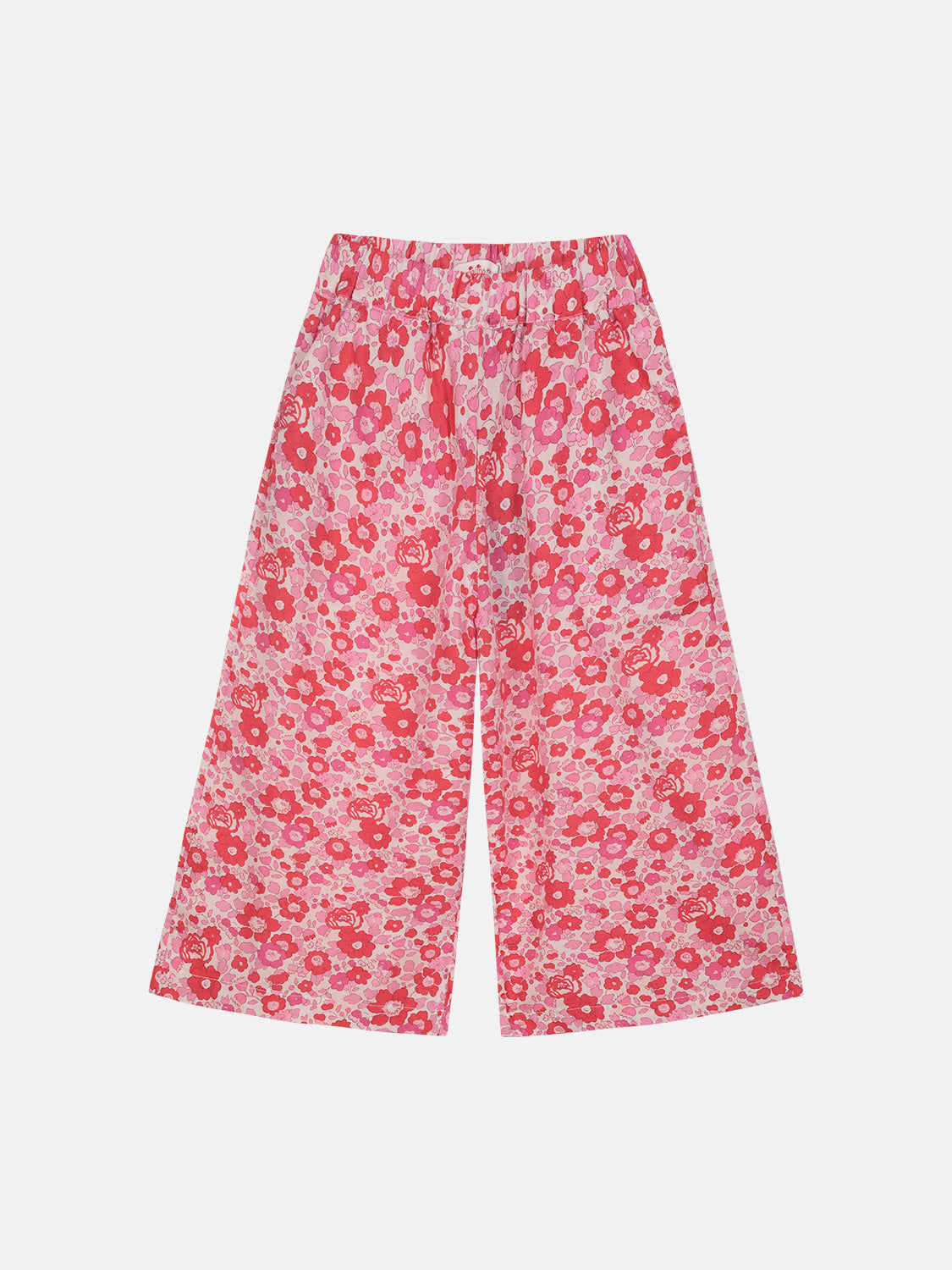 Pantalone Palazzo Bambina Liberty Betsy Rosso New