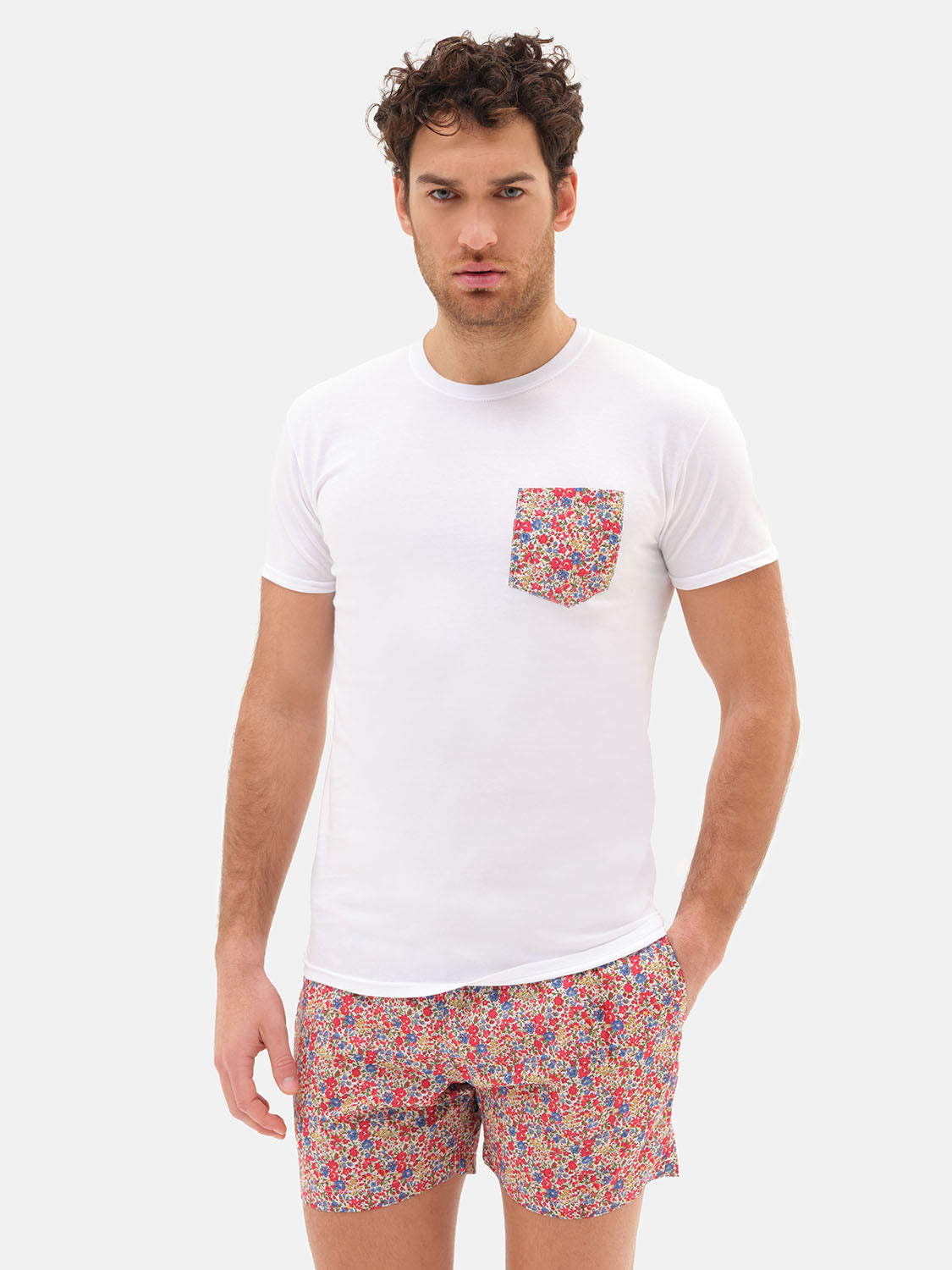 Red Flowers Men's T-Shirt