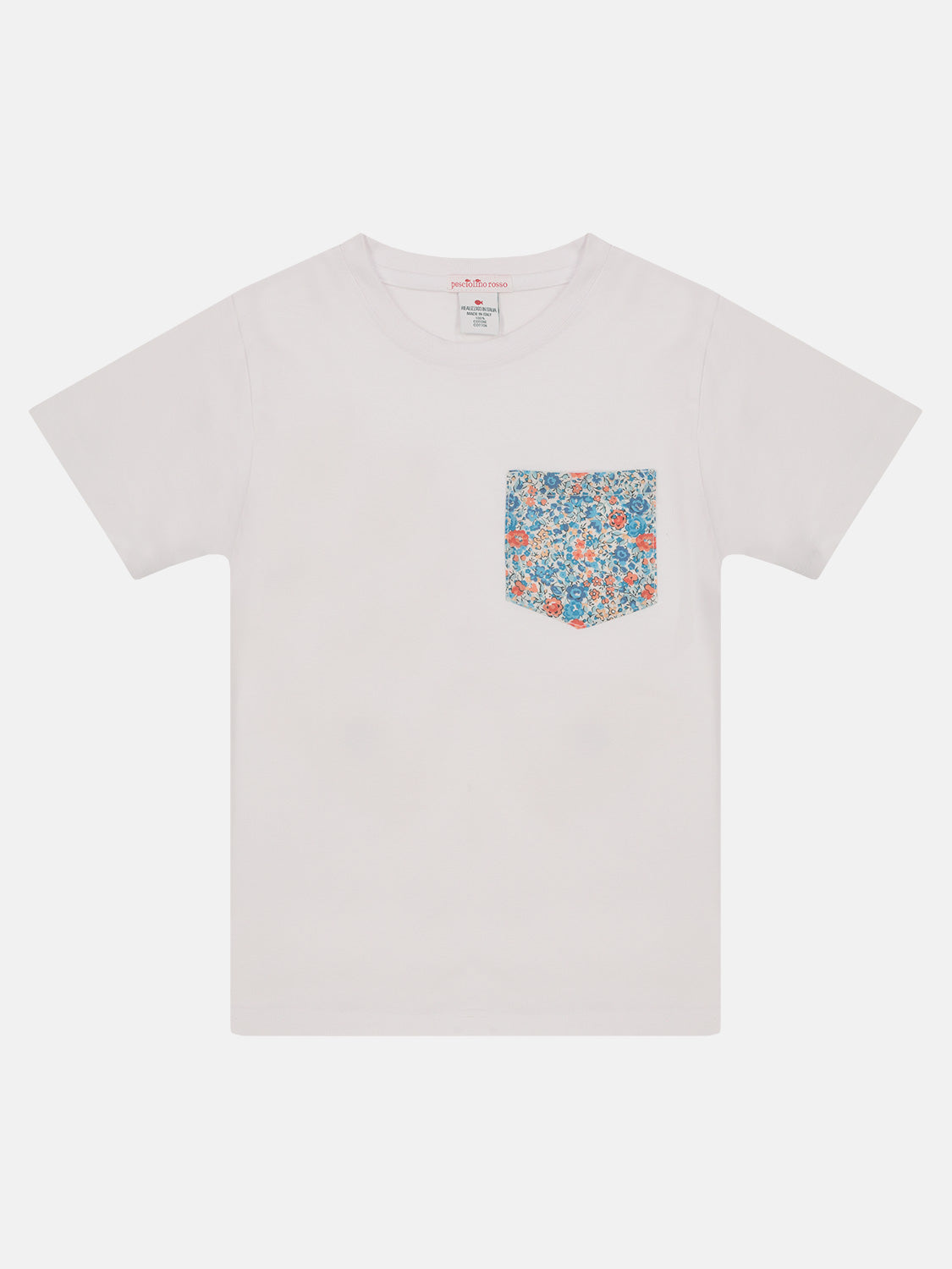 T-Shirt bambino Fiori Arancio