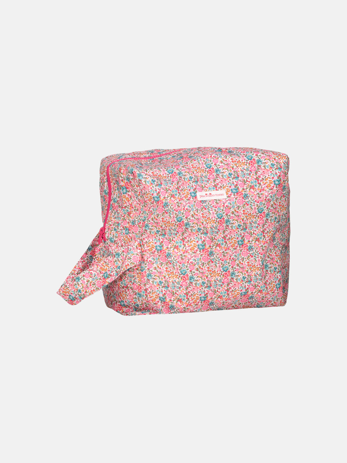 Bauletto grande Liberty Emma Fuxia Petrolio