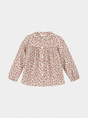Camicia P.Smock M/Lunga Bambina Liberty Empress Prugna