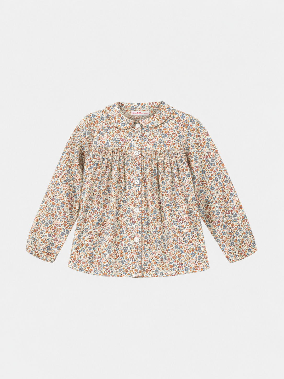 Camicia P.Smock M/Lunga Bambina Liberty Phoebe Moro