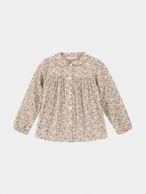 Camicia P.Smock M/Lunga Bambina Liberty Phoebe Moro