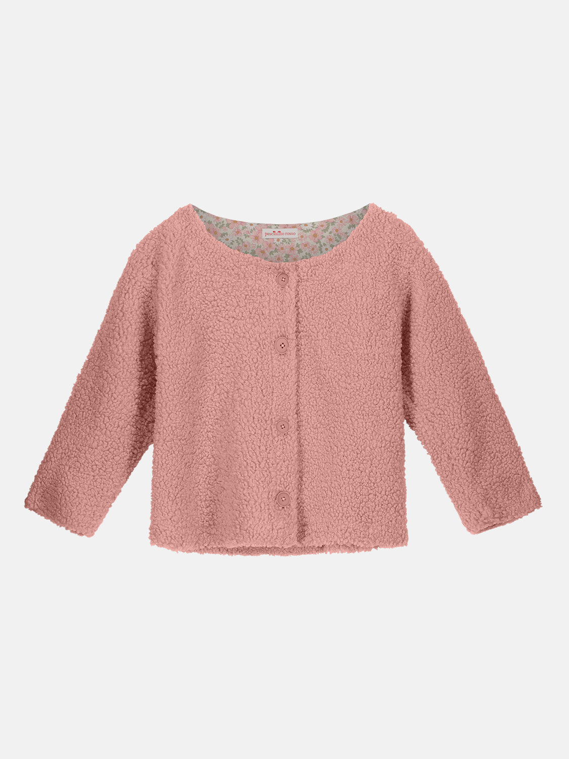 Cardigan Boucle Rosa