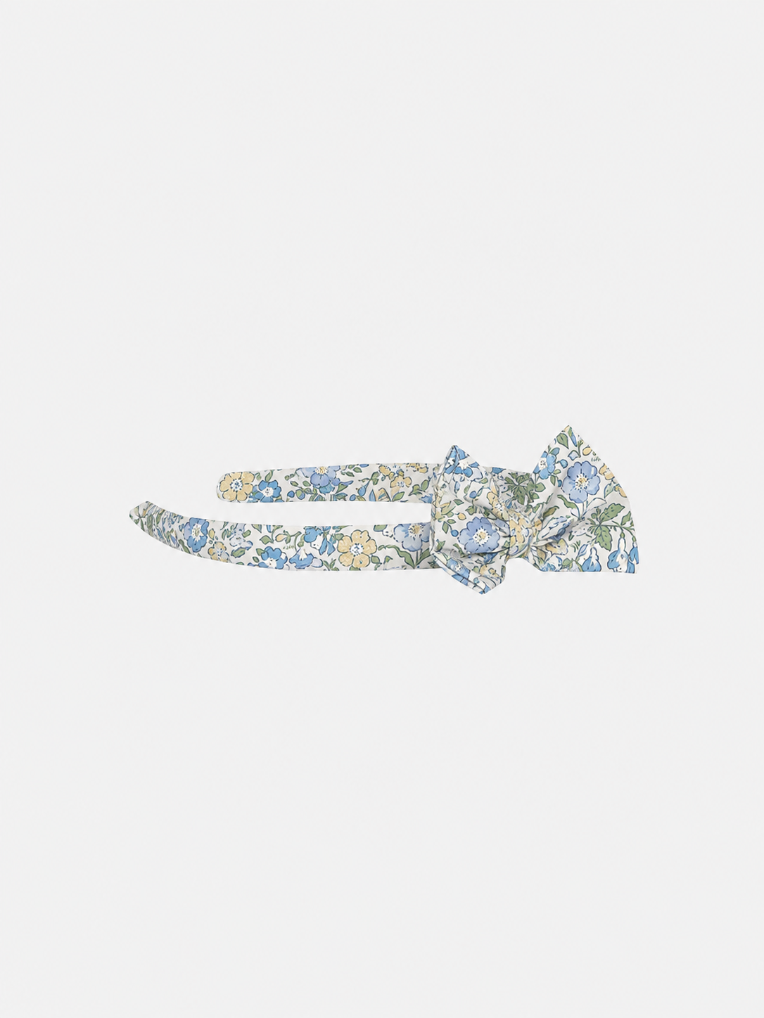 Cerchietto Grande Liberty Metallic Celeste