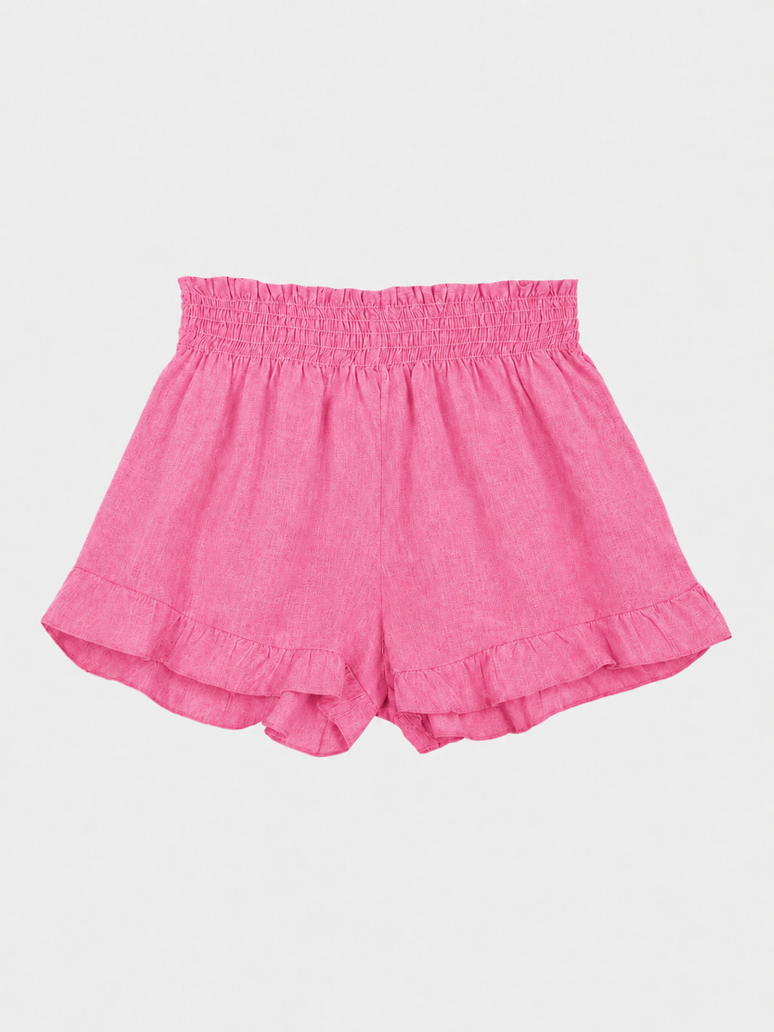 Shorts Farfalla Lino Fuxia