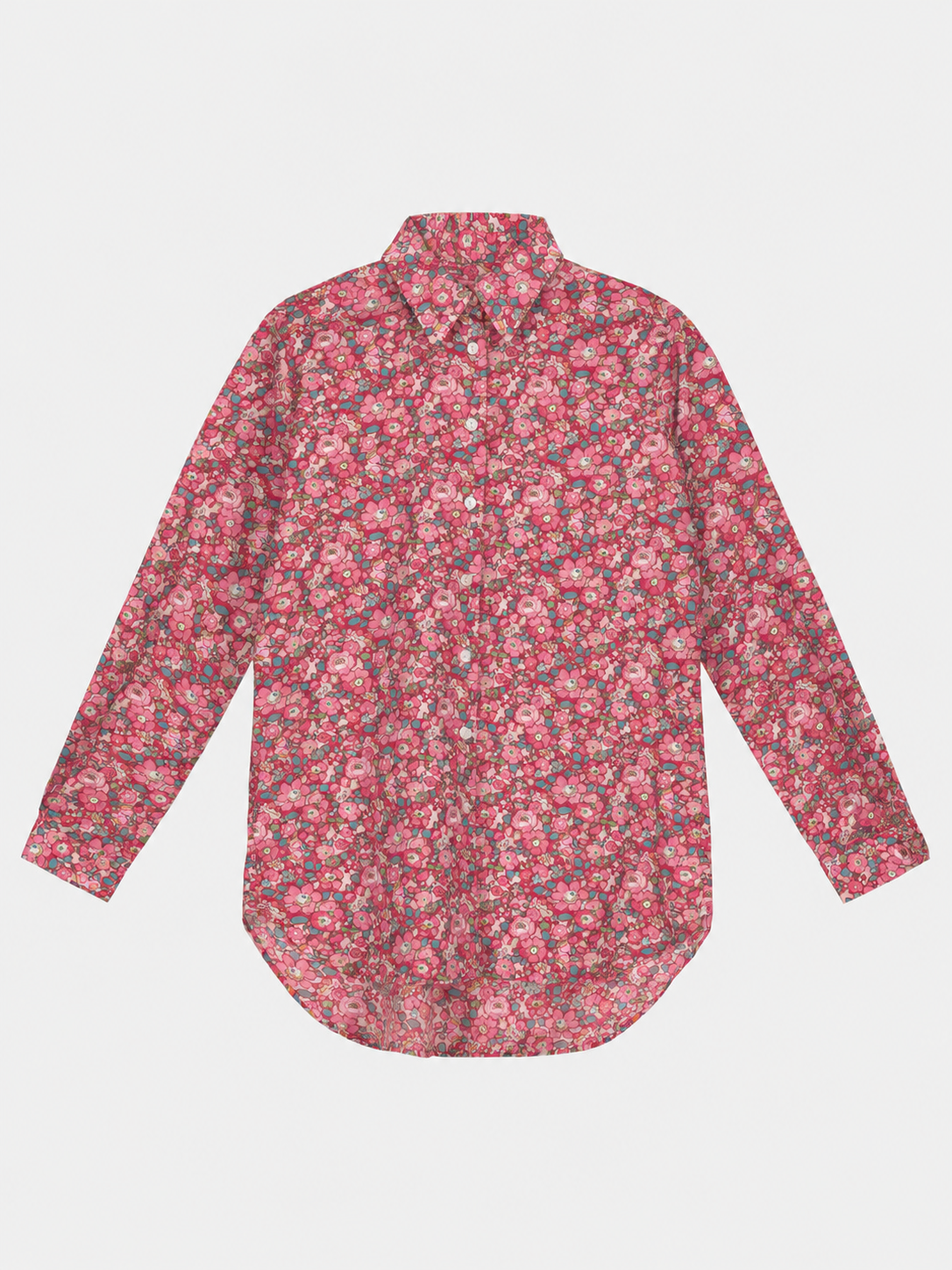 Camicione Lungo Liberty Betsy Lampone