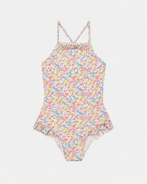 Intero Bambina Incrociato Liberty Emma Giallo