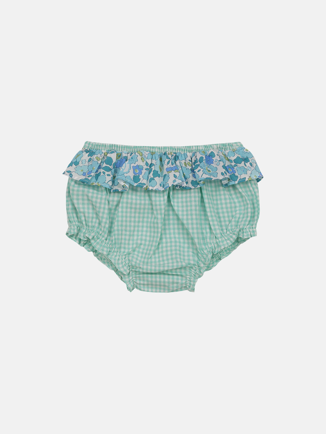 Copripannolino Patchwork Liberty Betsy Menta