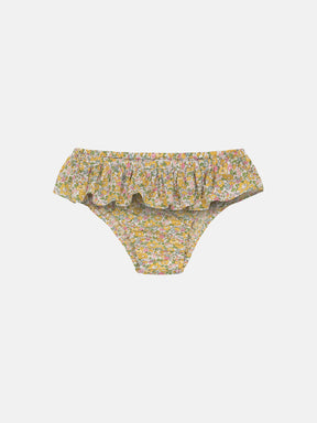 Costume Balza Bambina Liberty Betsy Ann Giallo