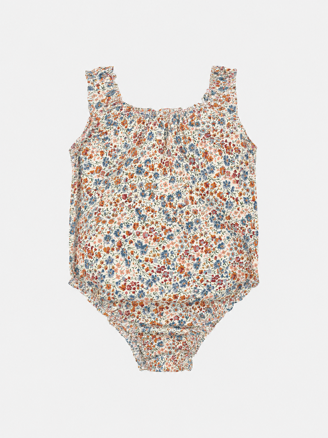 Costume Intero Cotone Bambina Liberty Phoebe Moro