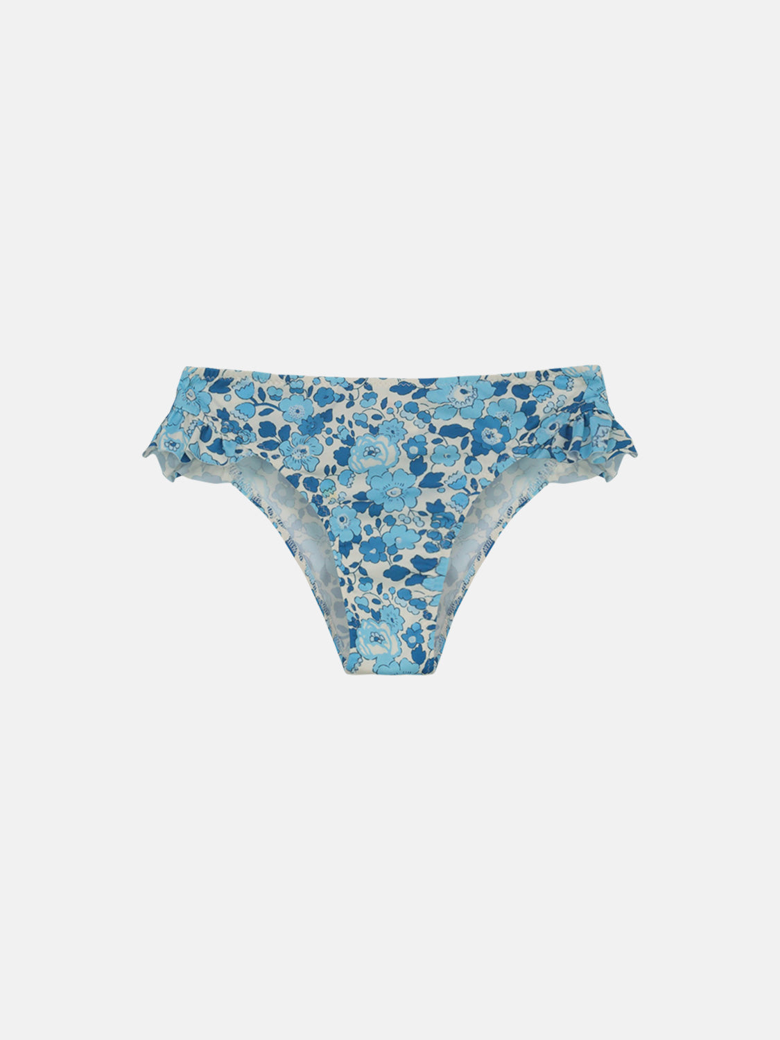 Costume Rouches Giro Gamba Lycra Liberty Betsy Celeste
