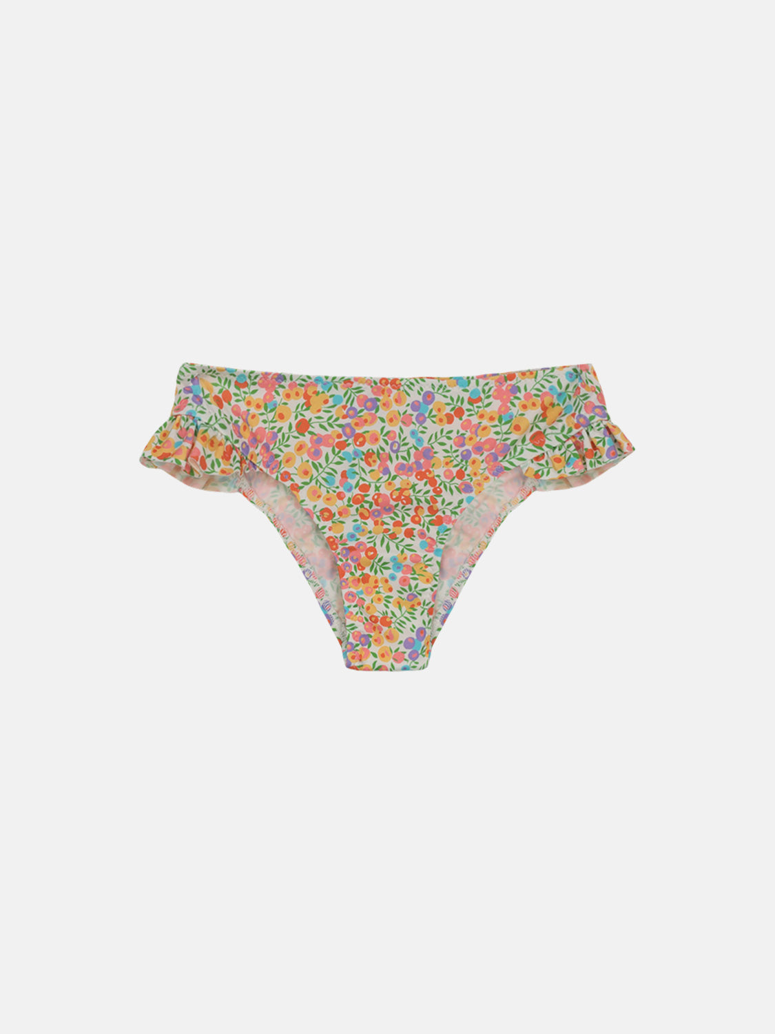 Costume Rouches Giro Gamba Lycra Liberty Wiltshire Arancio