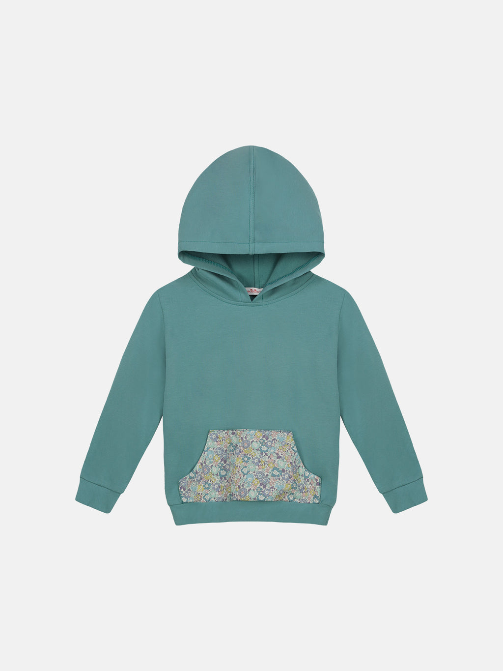 Felpa Cappuccio Menta