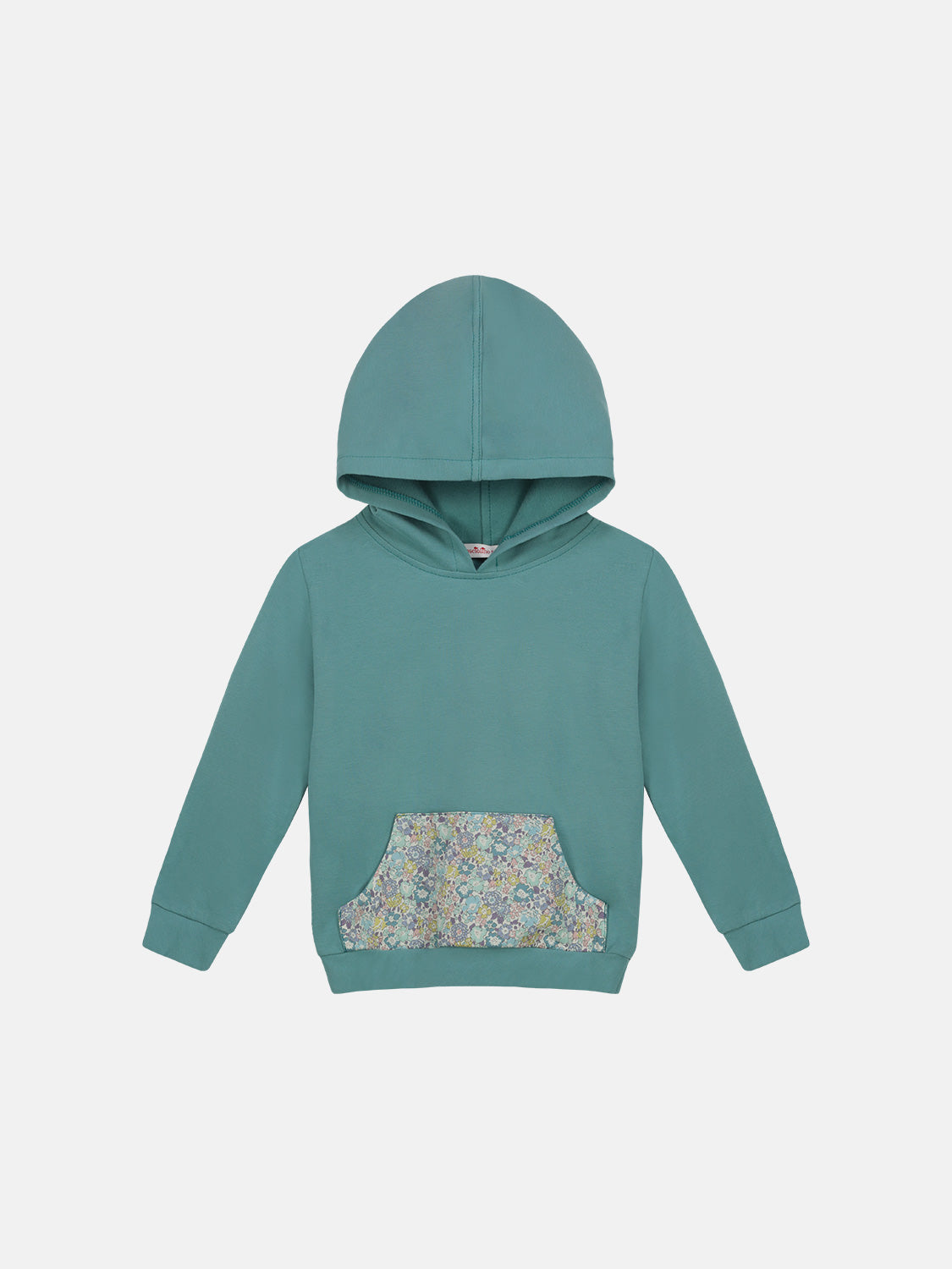 Felpa Cappuccio Menta