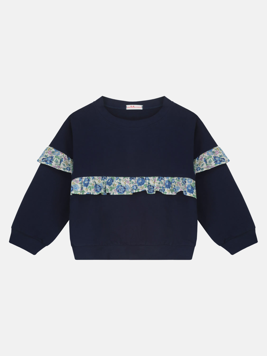 Felpa Rouche Navy New