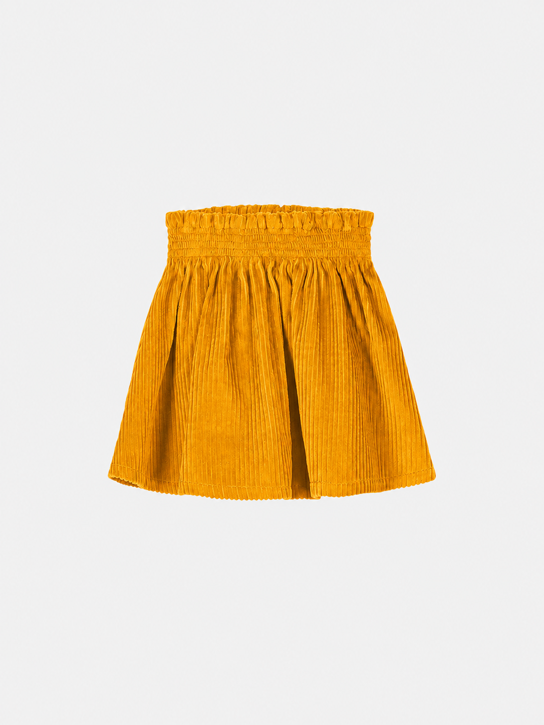 Gonna Bambina Velluto Rocciatore Miele