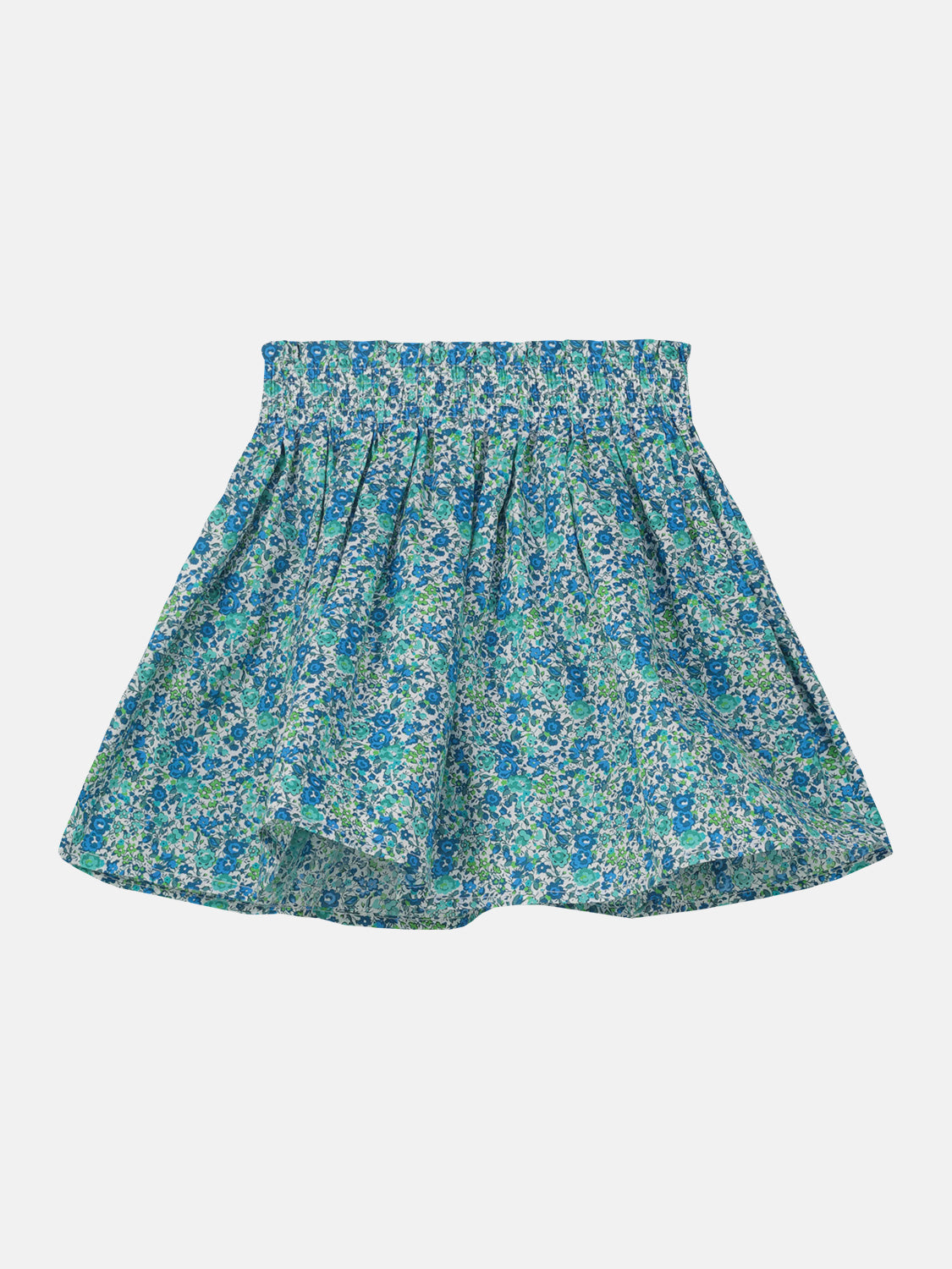 Gonnellina Bambina Liberty Emma Verde Acqua